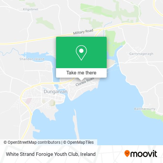 White Strand Foroige Youth Club map