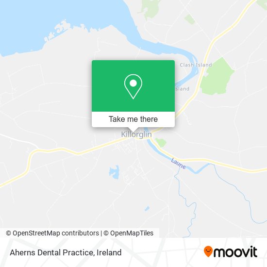 Aherns Dental Practice map