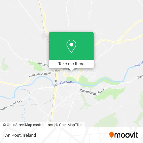 An Post map