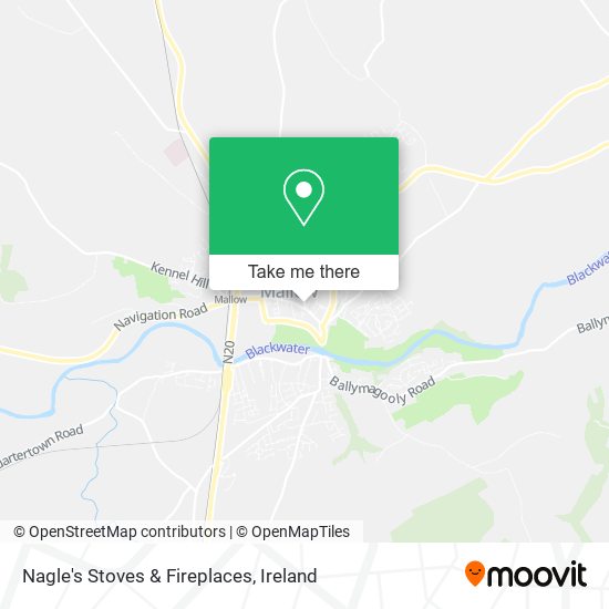 Nagle's Stoves & Fireplaces map