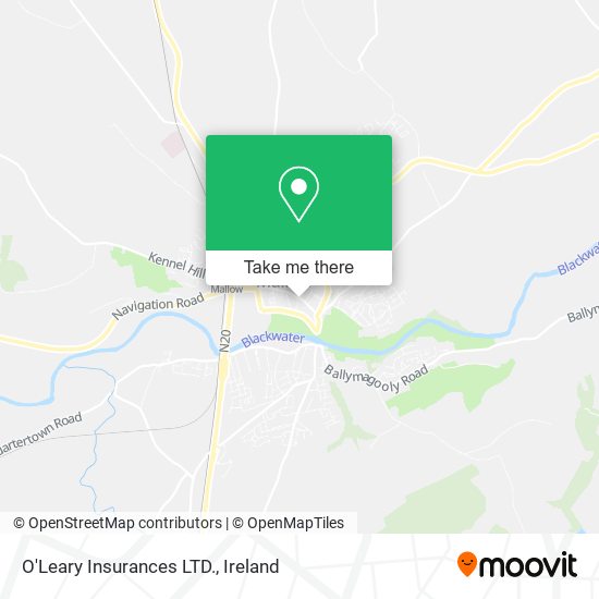 O'Leary Insurances LTD. map