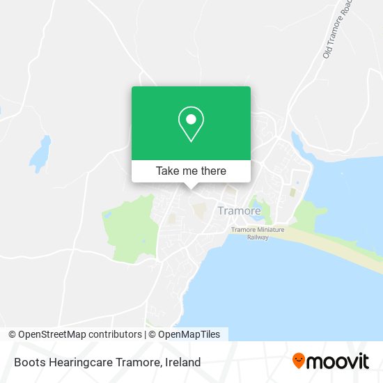 Boots Hearingcare Tramore map