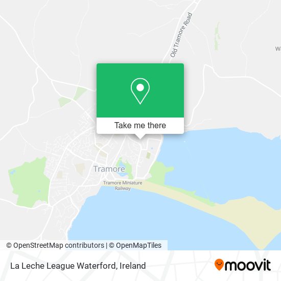 La Leche League Waterford map