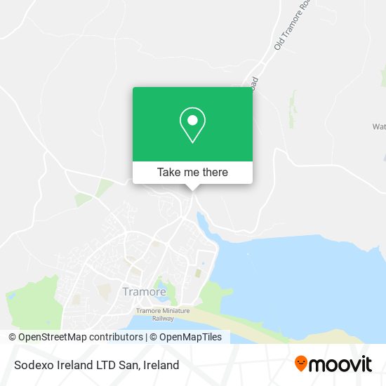 Sodexo Ireland LTD San map