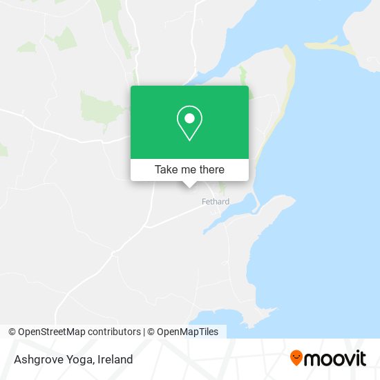 Ashgrove Yoga map