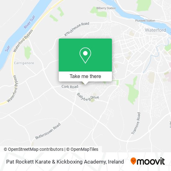 Pat Rockett Karate & Kickboxing Academy map