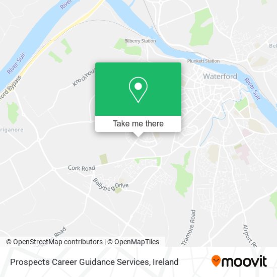 Prospects Career Guidance Services map