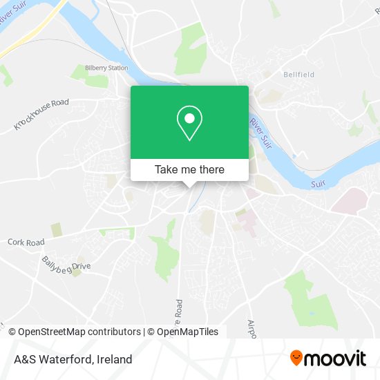 A&S Waterford map