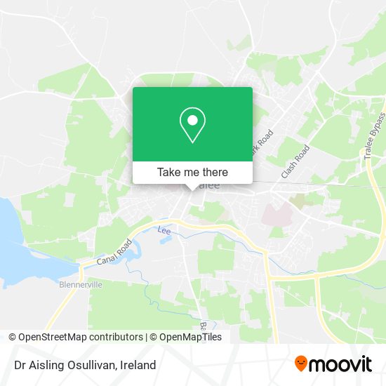 Dr Aisling Osullivan map