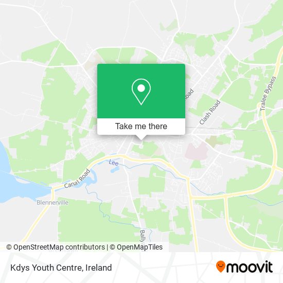 Kdys Youth Centre map