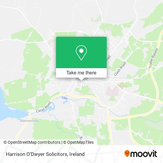 Harrison O'Dwyer Solicitors map