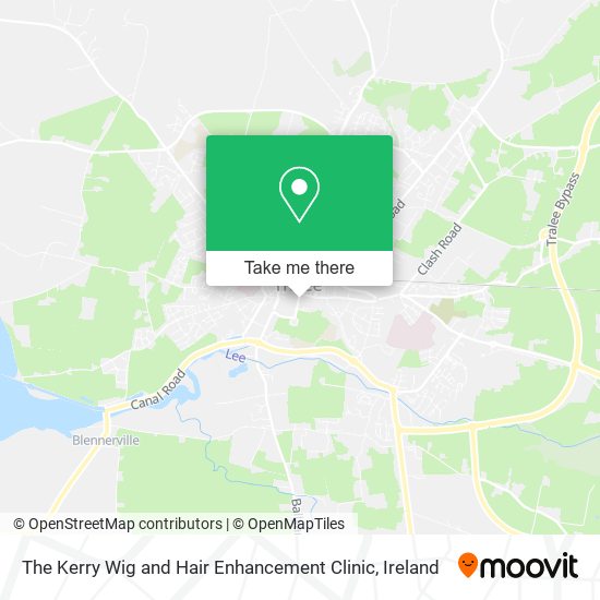 The Kerry Wig and Hair Enhancement Clinic map