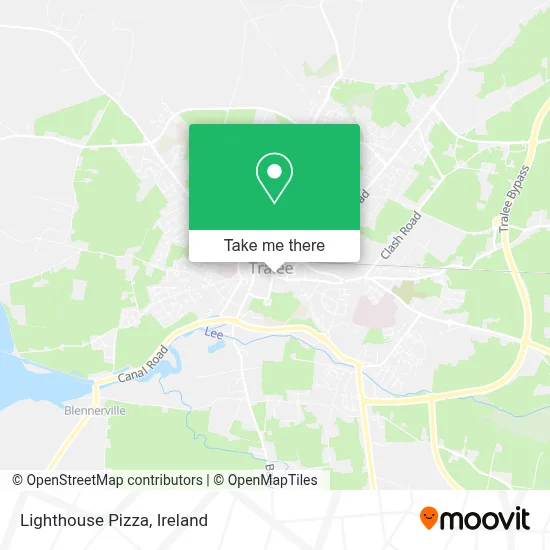 Lighthouse Pizza map