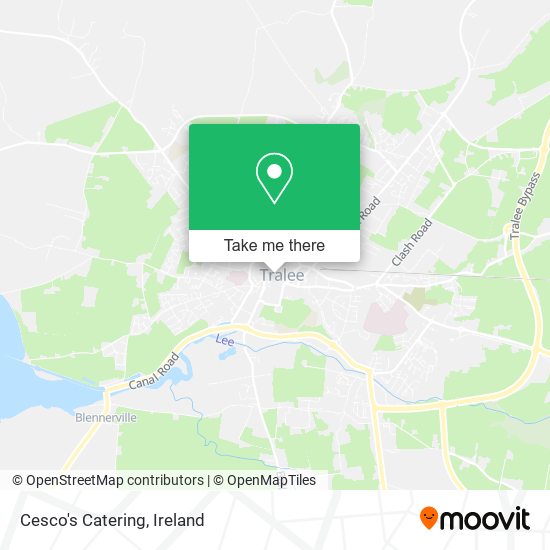Cesco's Catering map