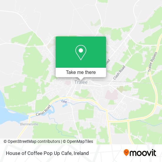 House of Coffee Pop Up Cafe map