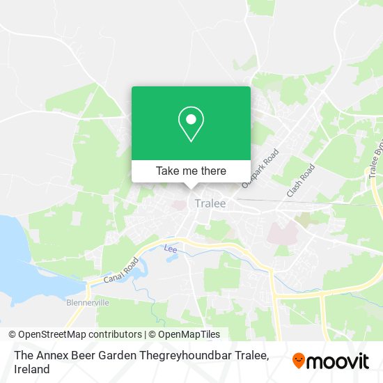 The Annex Beer Garden Thegreyhoundbar Tralee map