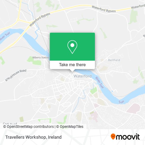 Travellers Workshop map
