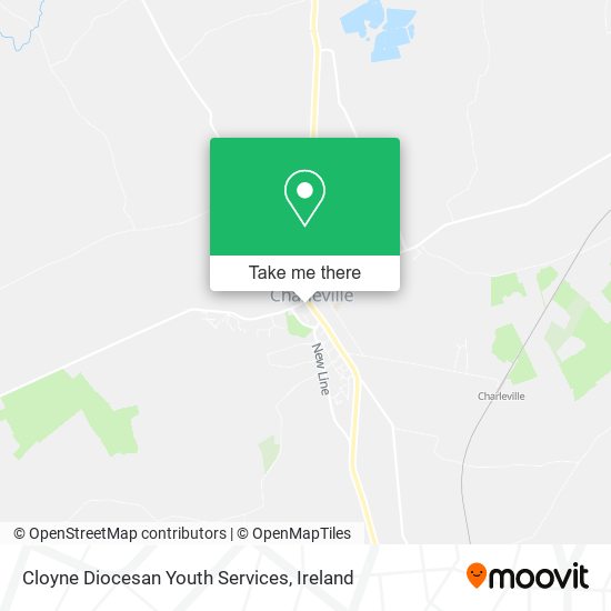 Cloyne Diocesan Youth Services map