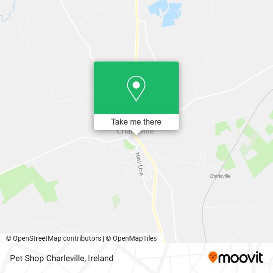 Pet Shop Charleville map