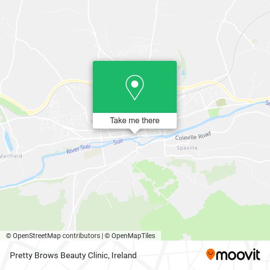 Pretty Brows Beauty Clinic map