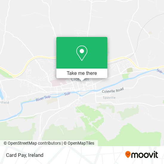 Card Pay map