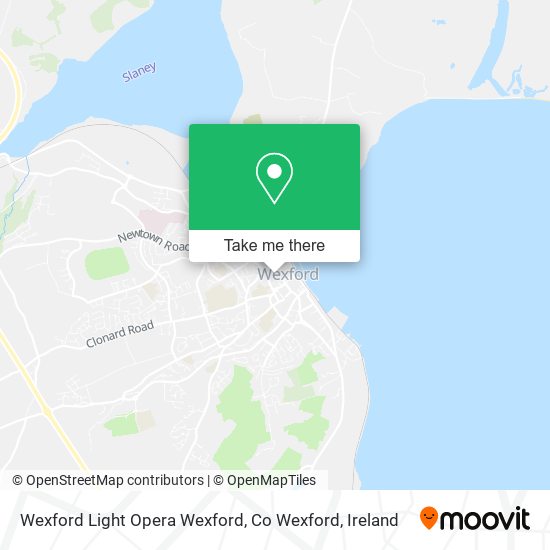 Wexford Light Opera Wexford, Co Wexford map