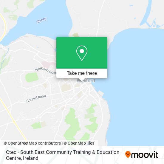 Ctec - South East Community Training & Education Centre map