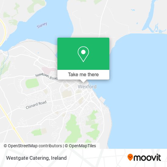 Westgate Catering map