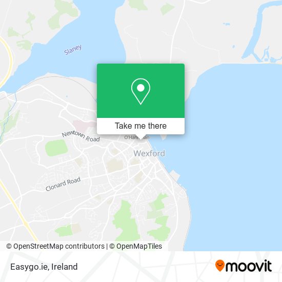 Easygo.ie map