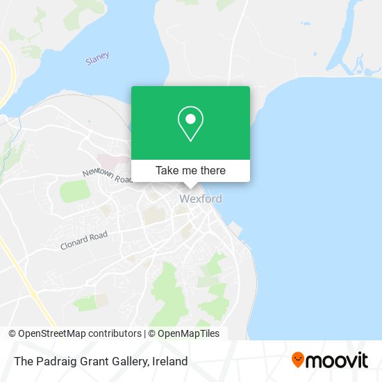 The Padraig Grant Gallery map