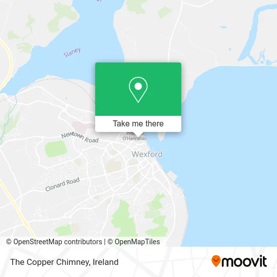 The Copper Chimney map