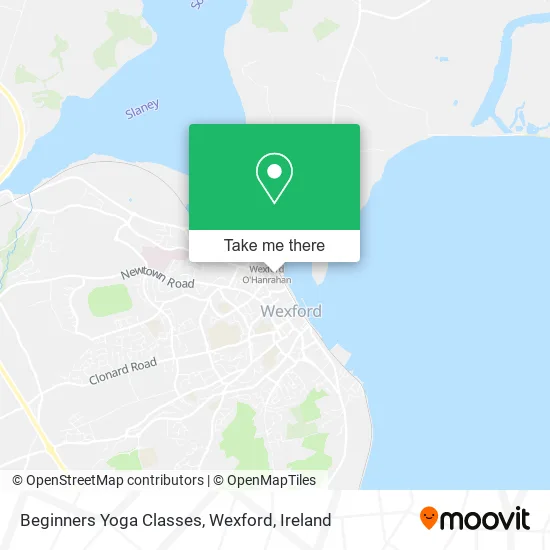 Beginners Yoga Classes, Wexford map