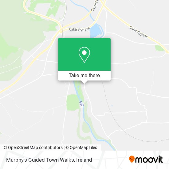 Murphy's Guided Town Walks map