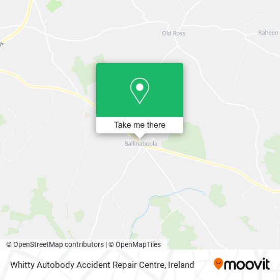 Whitty Autobody Accident Repair Centre map