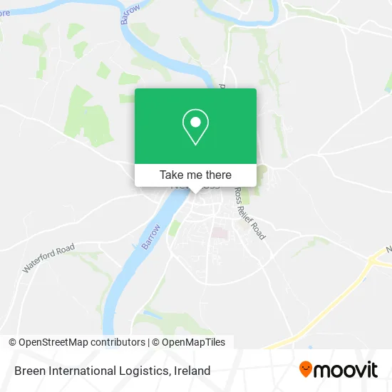 Breen International Logistics map