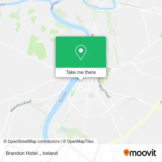 Brandon Hotel . map