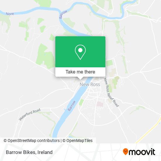 Barrow Bikes map