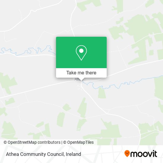 Athea Community Council map