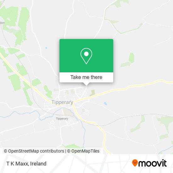 T K Maxx map