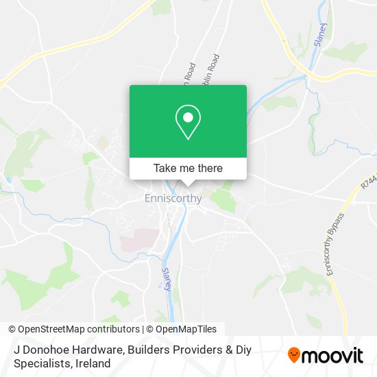 J Donohoe Hardware, Builders Providers & Diy Specialists map