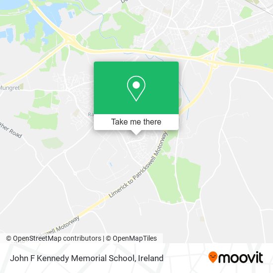 John F Kennedy Memorial School map