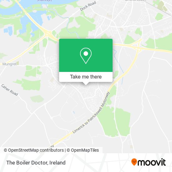 The Boiler Doctor map