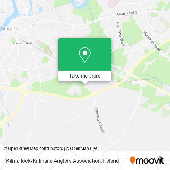 Kilmallock / Kilfinane Anglers Association map