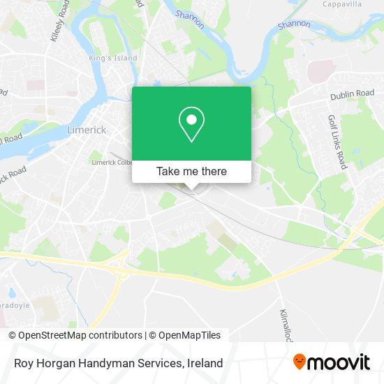 Roy Horgan Handyman Services map