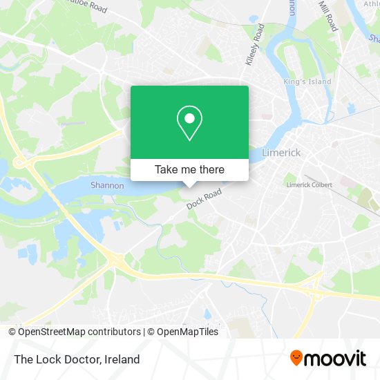 The Lock Doctor map