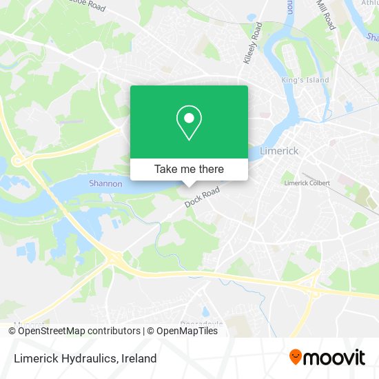 Limerick Hydraulics map