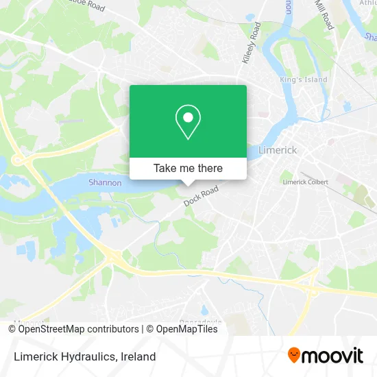 Limerick Hydraulics map