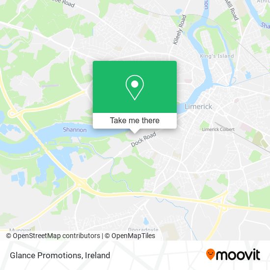 Glance Promotions map