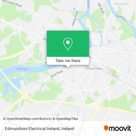 Edmundson Electrical Ireland map