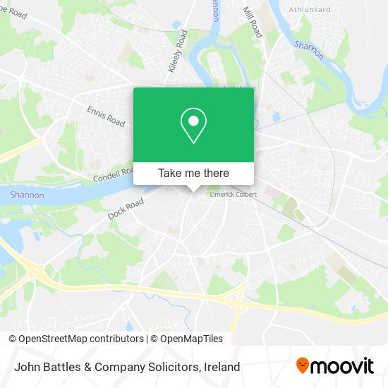 John Battles & Company Solicitors map